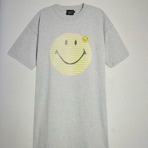 Smiley X Joshua’s Smile cotton T-Shirt dress NWOT